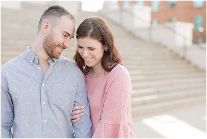 Downtown Greenville Engagement photography