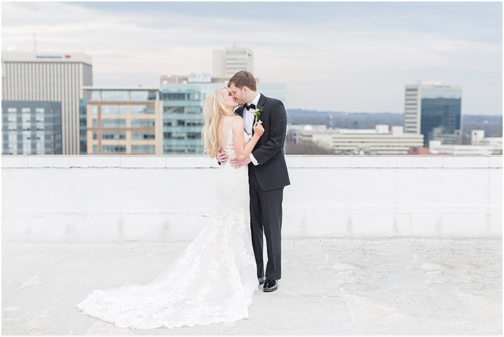 rooftop bride and groom portraits ryan and alyssa photography