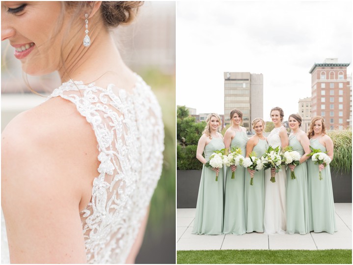 downtown greenville rooftop wedding