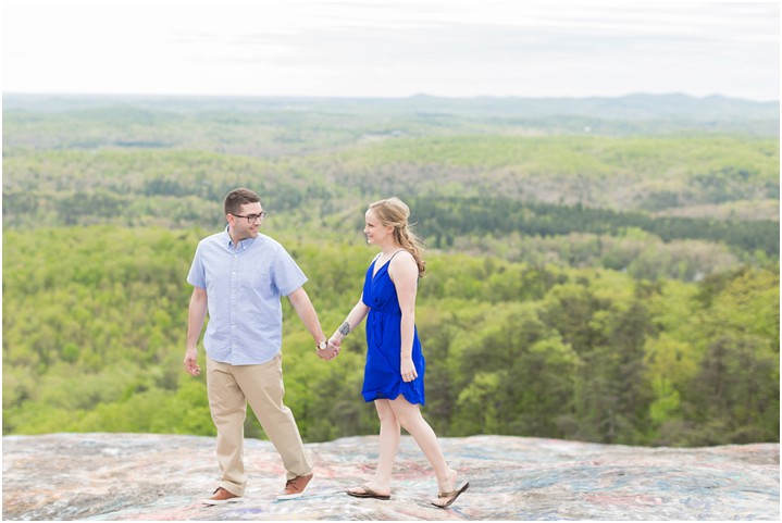 South Carolina mountain engagement ryan and alyssa photography