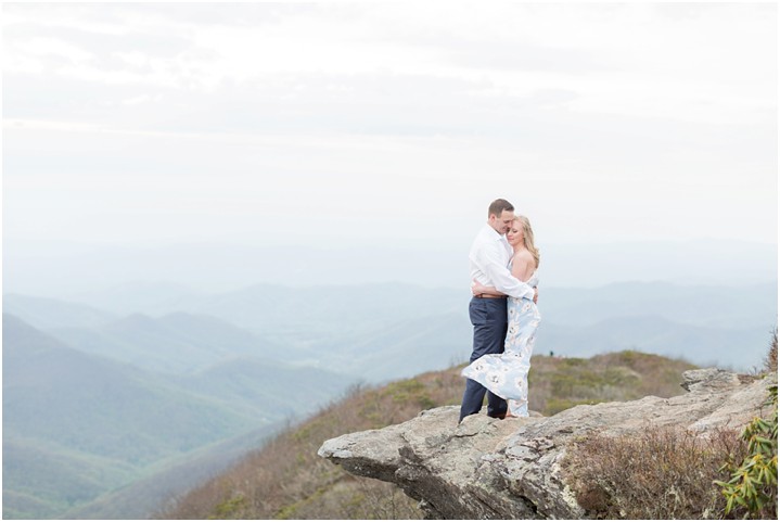 Mountain Asheville, North Carolina engagement photography