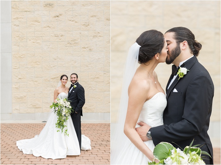 spring bright and airy bride groom portraits