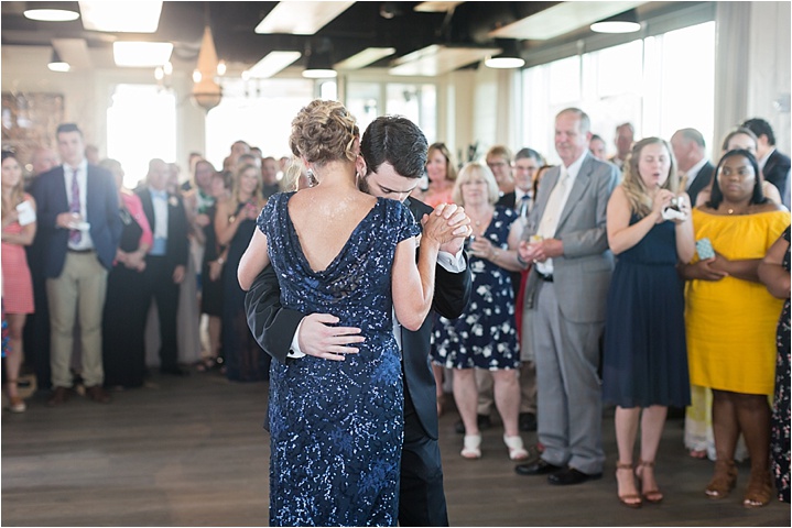 emotional family reception moments rooftop wedding