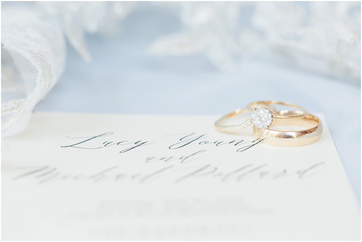 dusty blue summer south carolina wedding details