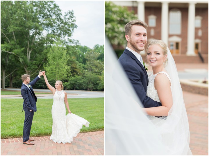 joyful outdoor summer wedding portraits