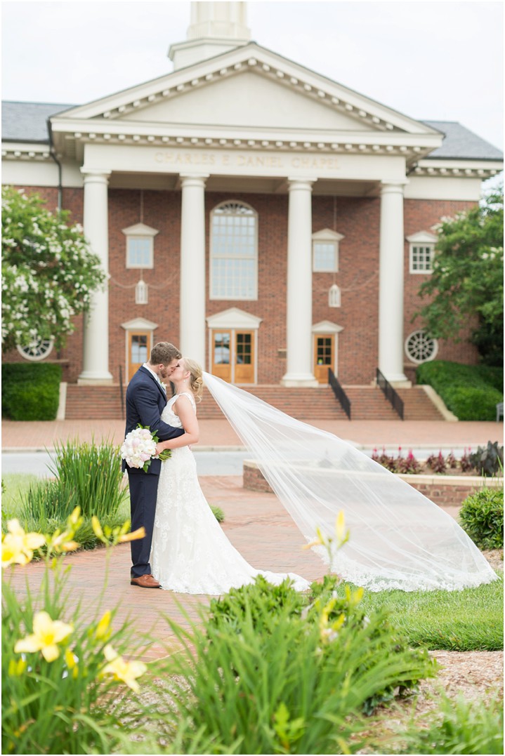 furman chapel bride and groom portraits garden ryan and alyssa photography