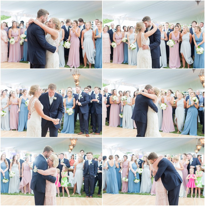 intimate first dance southern furman university wedding ryan and alyssa photography