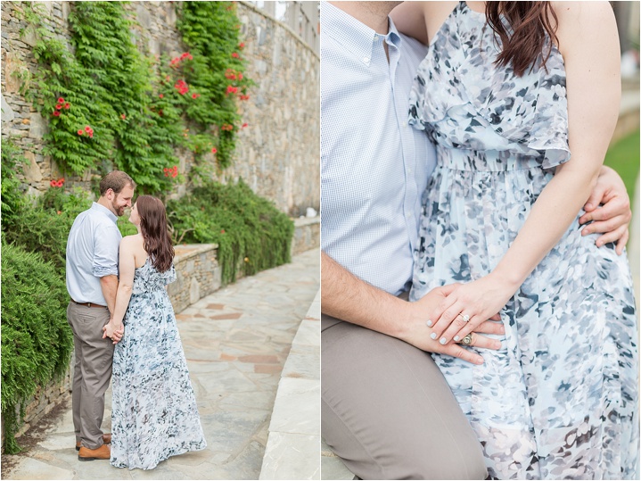 Downtown Greenville, South Carolina engagement ryan and alyssa photography