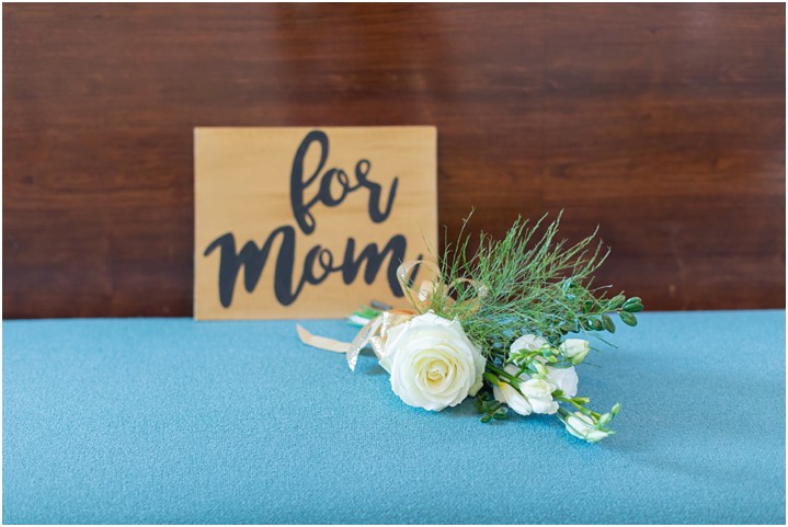 for mom memorial wedding ceremony