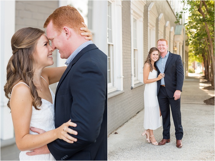 Downtown Greenville, South Carolina engagement