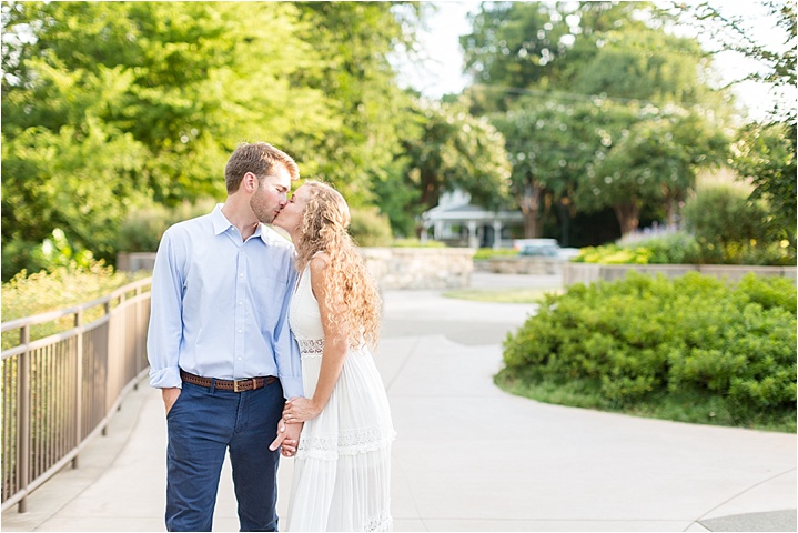 Downtown Greenville, South Carolina engagement session ryan and alyssa photography