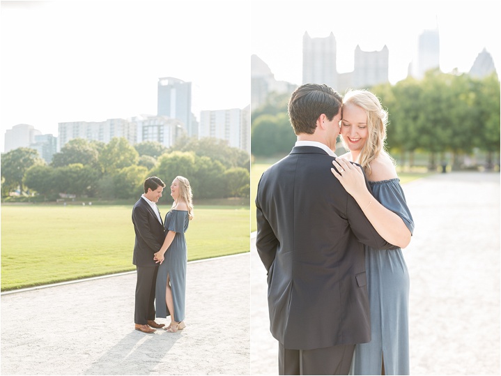 urban park Atlanta, Georgia engagement session