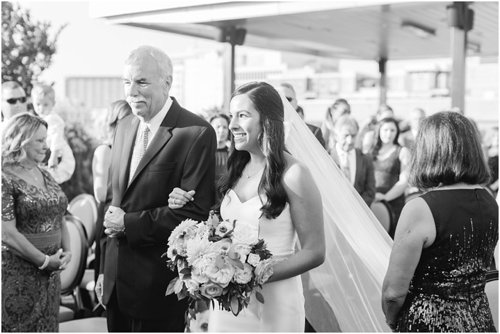 father daughter processional southern wedding