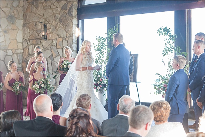 joyful vows fall southern wedding