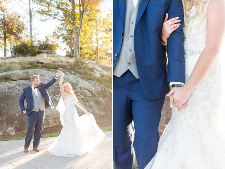 golden hour bride and groom details ryan and alyssa photography
