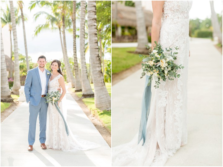 destination wedding Excellence Riviera Cancun Mexico bride and groom