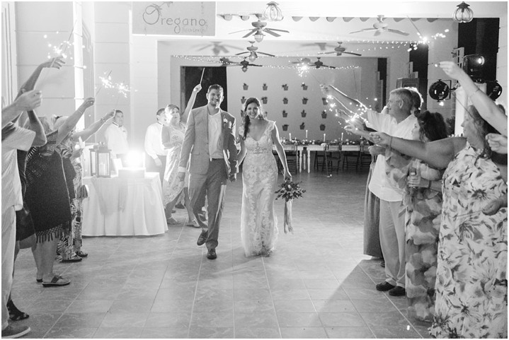 excellence riviera cancun wedding exit