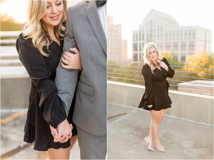 Downtown Greenville, SC engagement