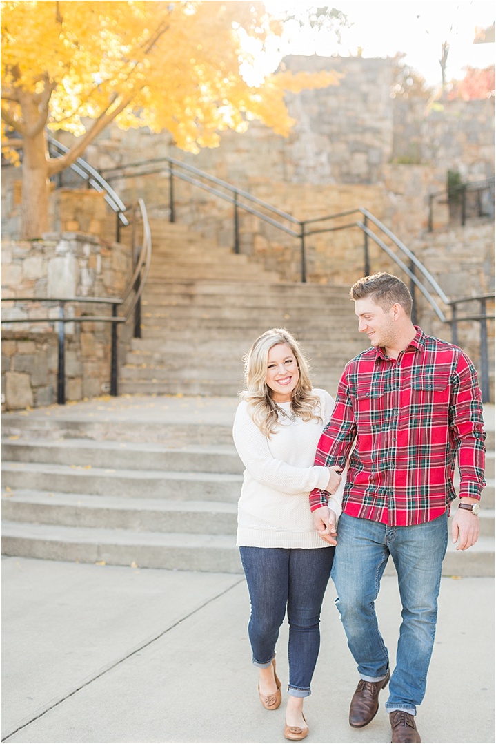 Downtown Greenville, SC engagement
