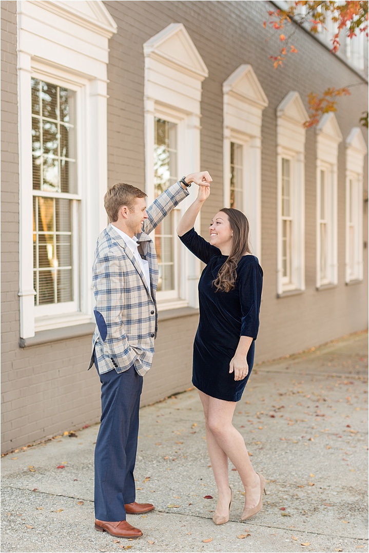 bright airy engagement photography greenville sc