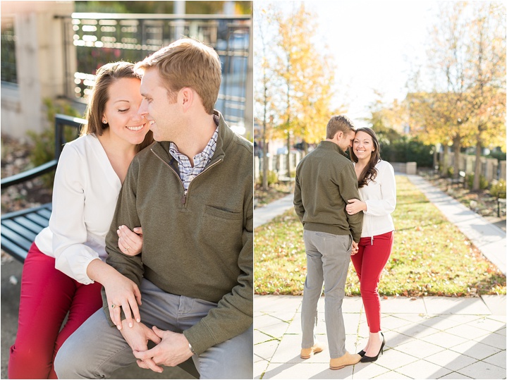 Greenville, SC downtown engagement