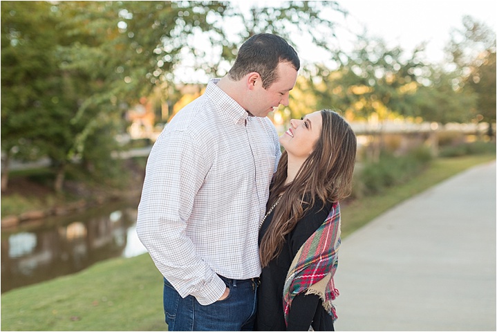 Downtown Greenville, SC engagement ryan and alyssa photography