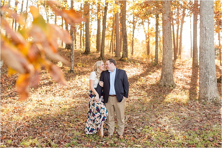 fall Greenville, SC engagement ryan and alyssa photography
