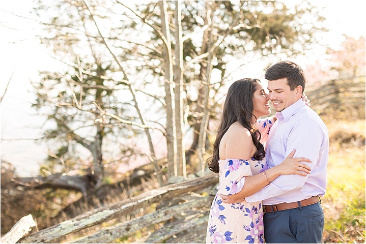 south carolina mountaintop engagement session ryan and alyssa photography