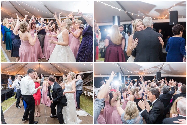 candid spring wedding reception moments