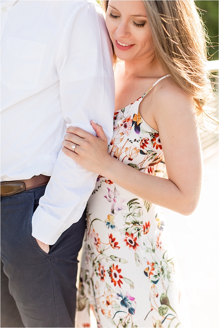 bright airy engagement photographers Greenville, SC