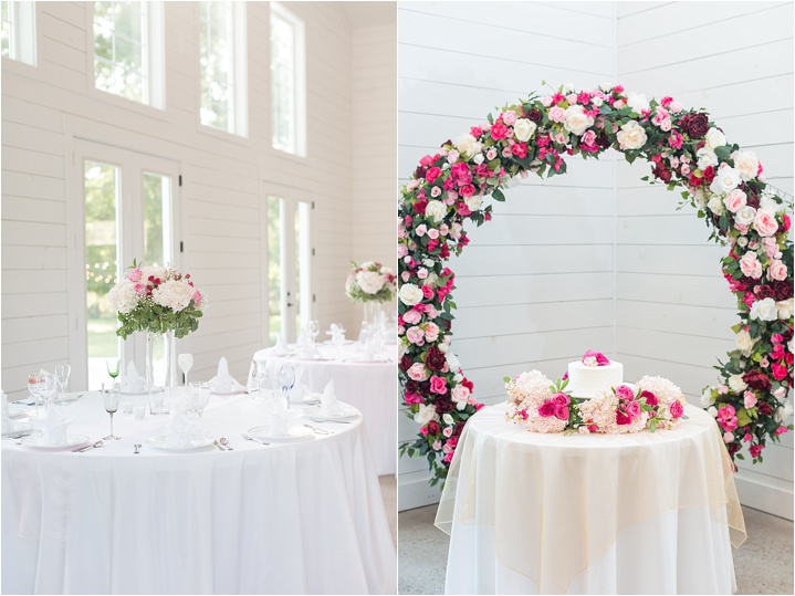 ryan and alyssa photography beautiful colorful floral arch