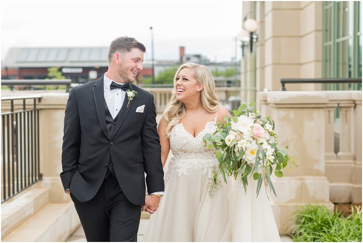 bride and groom portraits greenville sc