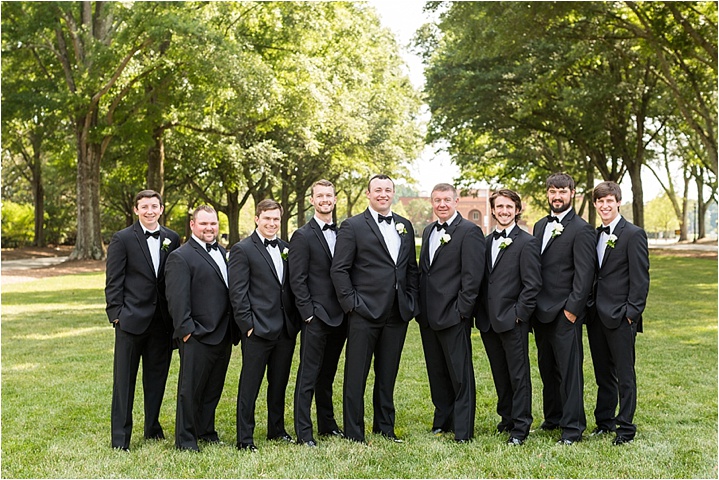 furman university groomsmen