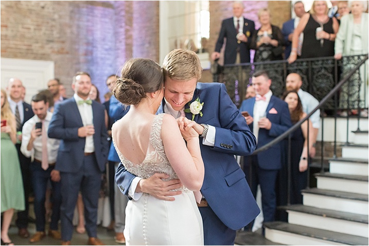 exciting first dance at old medical college reception