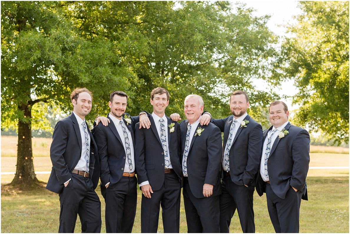 groomsmen the oaks wedding