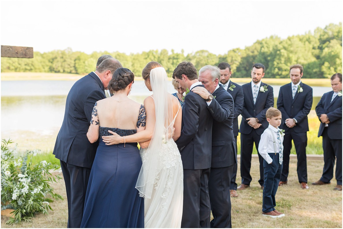 personal ceremony with family by ryan and alyssa photography