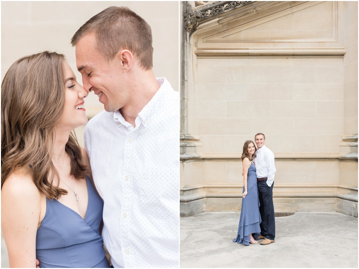 light airy asheville nc engagement photography