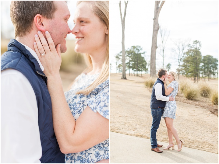 Greenville Country Club Engagement. Ryan and Alyssa Photography