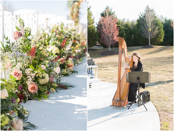 live ceremony music at wedding greenville sc photography