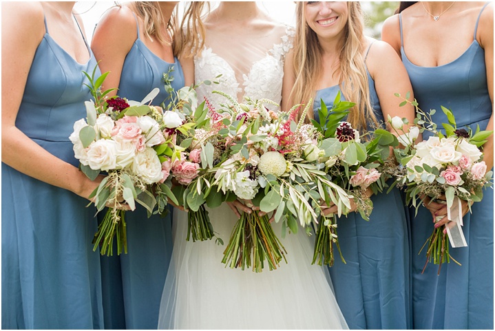 bridesmaids floral design greenville sc