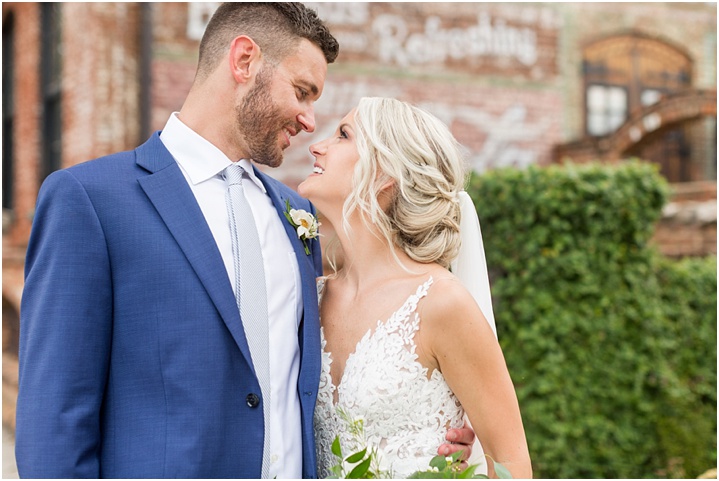 greenville sc bride and groom portraits