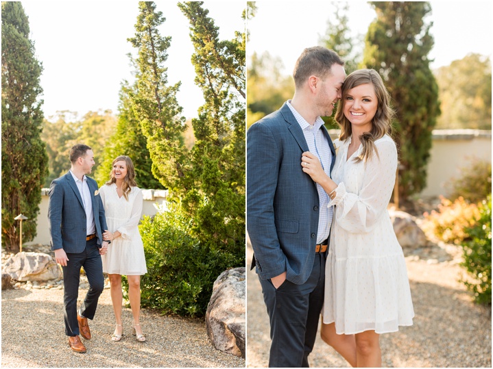 Luxury Fall Engagement Photos at Hotel Domestique