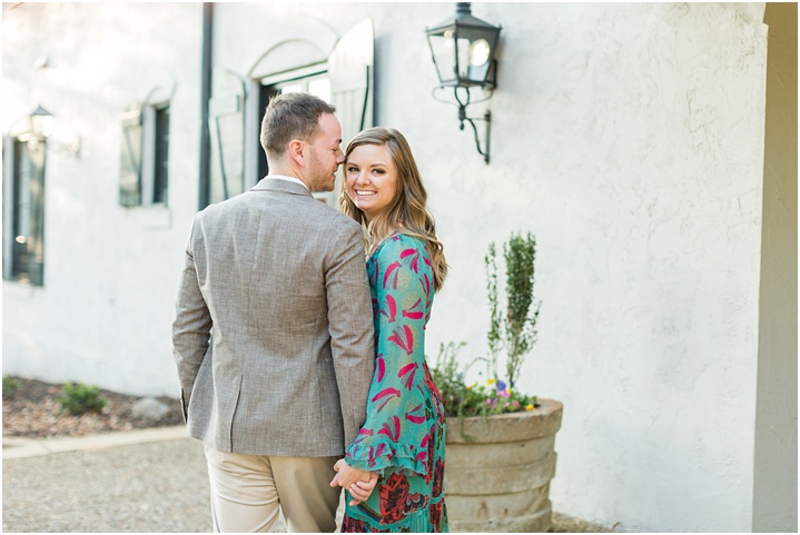 Fall Engagement Photos at Hotel Domestique