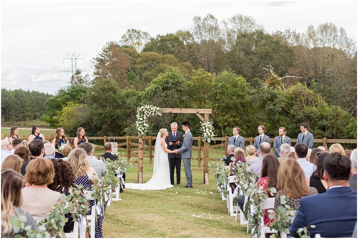 Outdoor Fall Farm Wedding in Greenville, SC