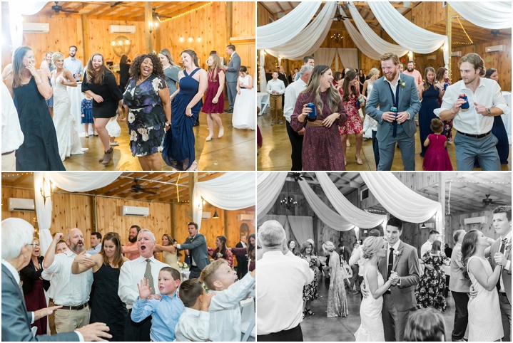 candid reception moments
