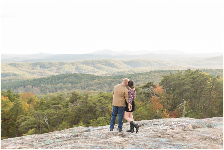 South Carolina Mountaintop Engagement