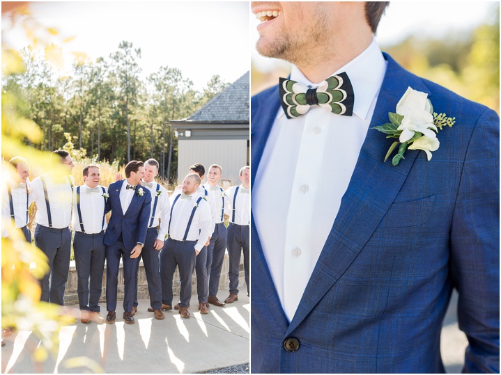 brackish groom style fall wedding