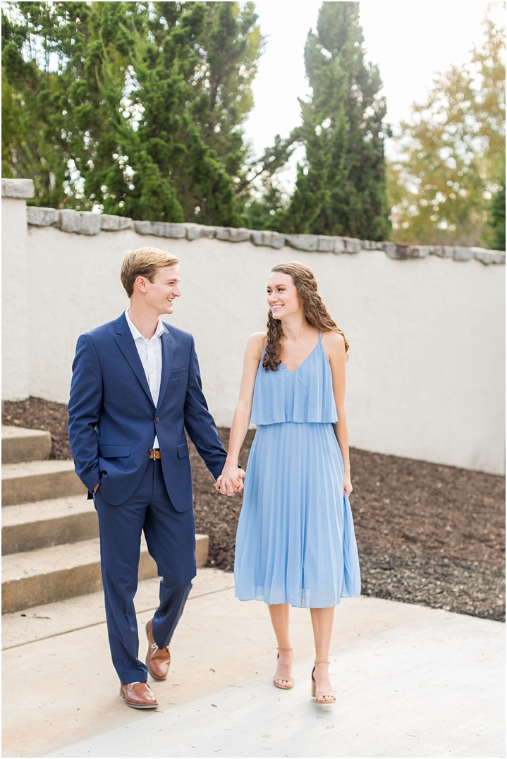Bright and airy engagement photos in south carolina