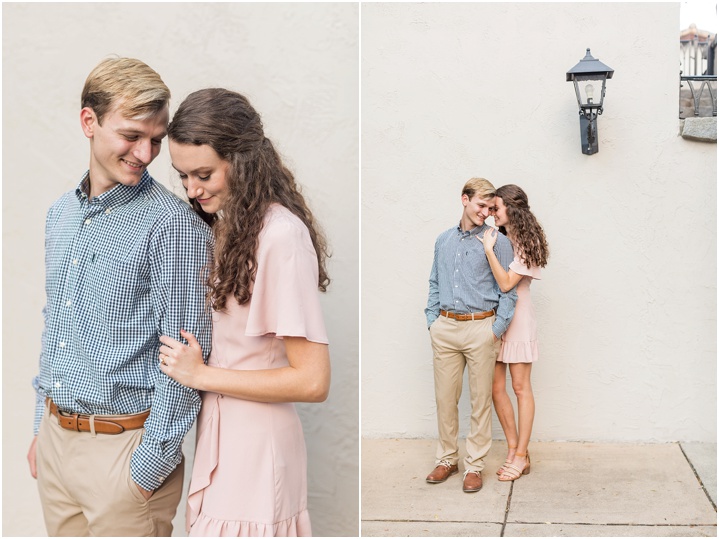 hotel domestique classic fall engagement session