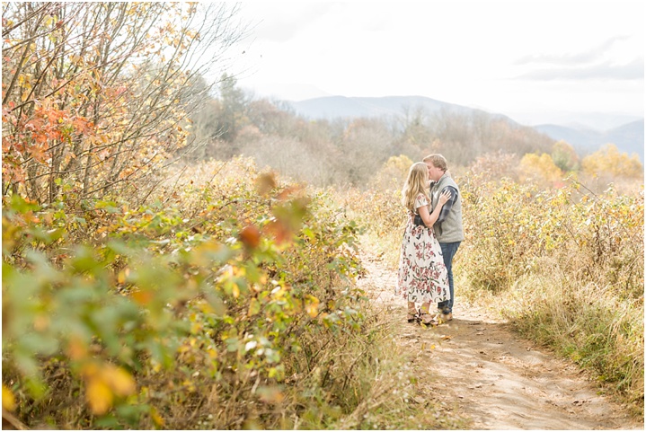 light and airy engagement photos